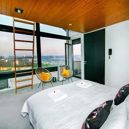 In Koblenz With Rhine Views & Sauna Weitersburg